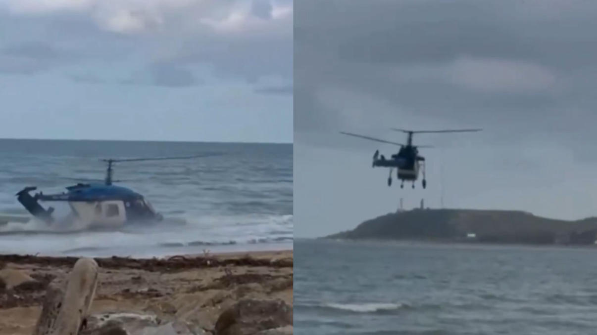 Viral Video Shows Russian Helicopter Tilting, Breaking Apart Before Fatal Crash Viral Video Shows Russian Helicopter Tilting, Breaking Apart Before Fatal Crash