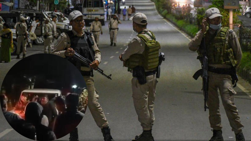 Fresh Firing Erupts in Manipur’s Torbung Area, One Civilian Injured