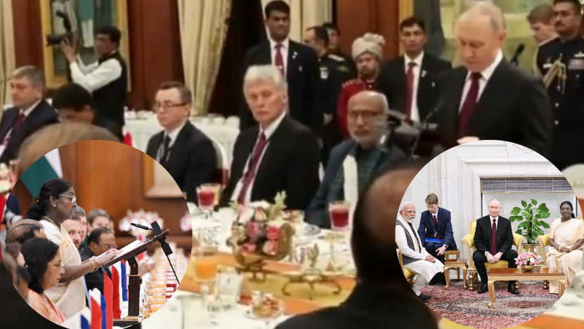 From Pulao to Ragas India Gives Putin a Royal Farewell at Rashtrapati Bhavan From Pulao to Ragas India Gives Putin a Royal Farewell at Rashtrapati Bhavan