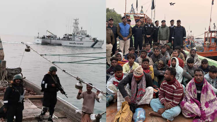 Indian Coast Guard Intercepts Bangladeshi Boats in India’s EEZ Indian Coast Guard Intercepts Bangladeshi Boats in India’s EEZ