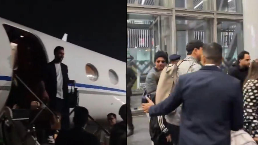 Lionel Messi Arrives in Kolkata, Fans Give Grand Welcome