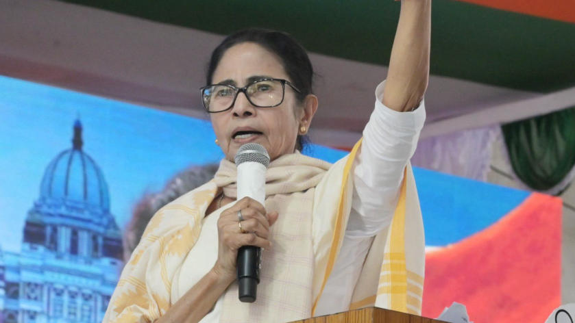 Mamata Banerjee Tears Up Centre’s New MGNREGA Norms at Cooch Behar Rally