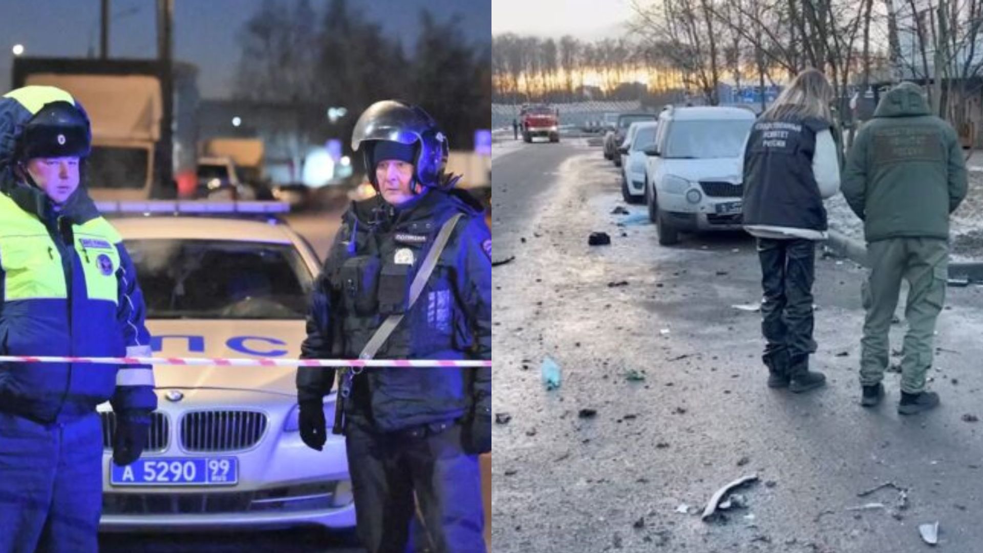 Moscow Blast Kills Two Police Officers and Civilian, Ukraine Intelligence Claims Role