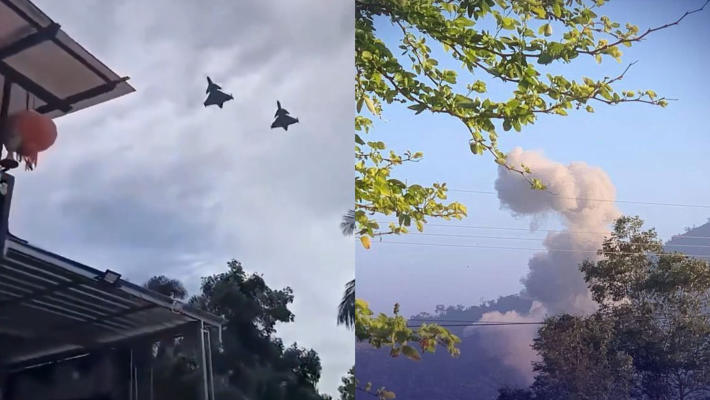 Thailand Airstrikes on Cambodia Spark Fresh Border Fighting Thailand Airstrikes on Cambodia Spark Fresh Border Fighting