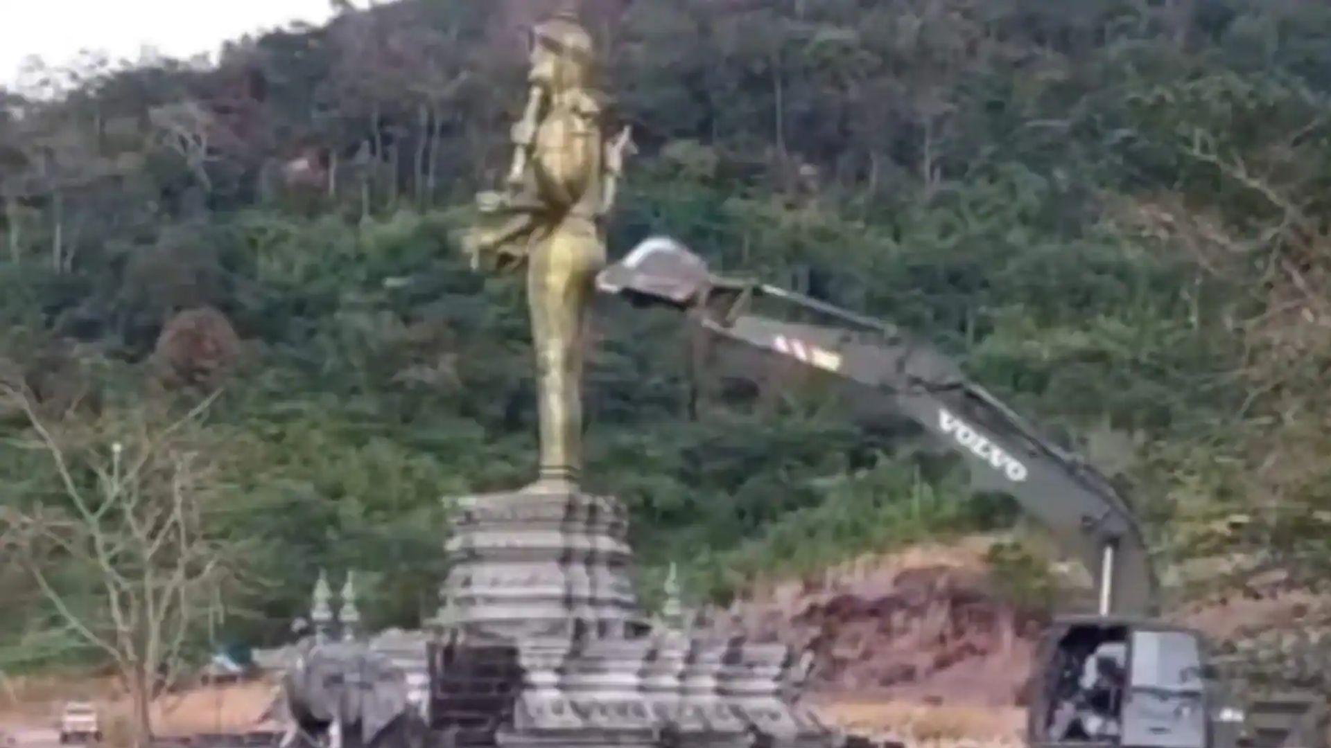 Why Are Indians Calling to Boycott Thailand After Lord Vishnu Statue Was Demolished Why Are Indians Calling to Boycott Thailand After Lord Vishnu Statue Was Demolished