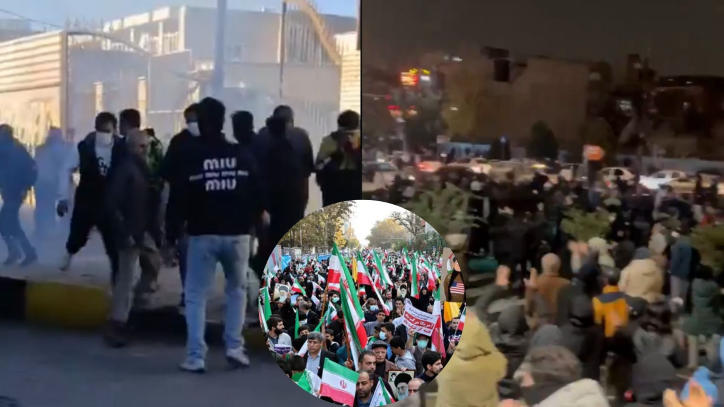 Iran Faces Dual Crisis of Street Protests and Trump Threats Iran Faces Dual Crisis of Street Protests and Trump Threats