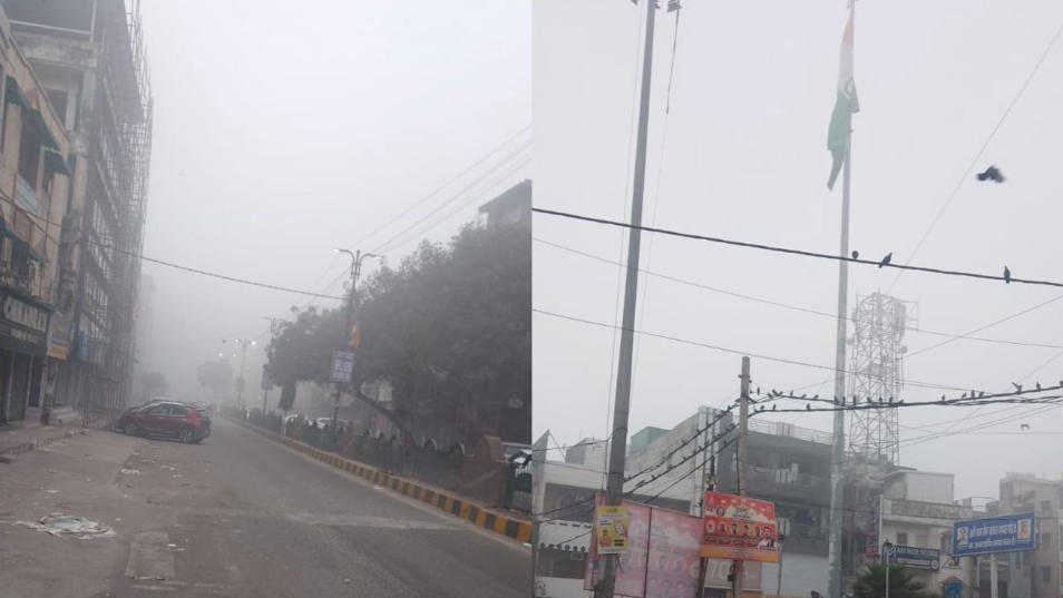 Delhi Wakes Up to Thick Fog as Air Quality Turns Very Poor