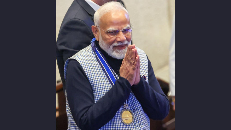 Knesset Honours PM Modi with Highest Parliamentary Award