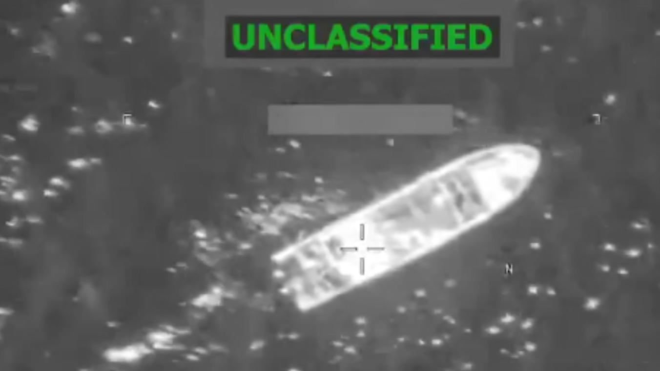 US Military Conducts Kinetic Strike on Terror-Linked Boat, No Troop Injuries