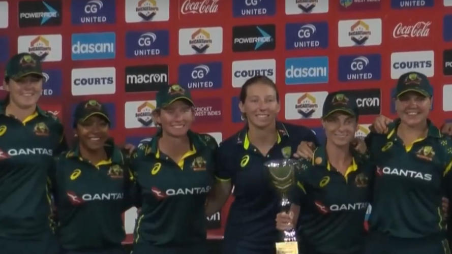 Australia Women Outclass West Indies in Rain-Affected Final T20I to Seal 3-0 Sweep