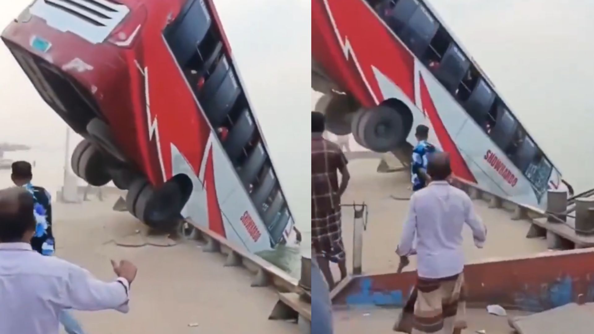 Bangladesh Bus Accident 23 Dead After Vehicle Falls into Padma River Bangladesh Bus Accident 23 Dead After Vehicle Falls into Padma River