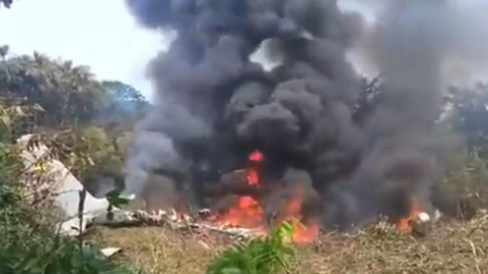 Colombia Military Plane Crash Kills 66, Dozens Injured Colombia Military Plane Crash Kills 66, Dozens Injured