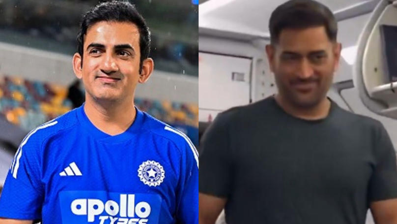 Gambhir, Dhoni Share Warm Exchange After India’s T20 World Cup Win Gambhir, Dhoni Share Warm Exchange After India’s T20 World Cup Win