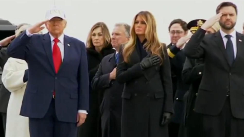 Trump Salutes Fallen Soldiers as Bodies Return from Iran War