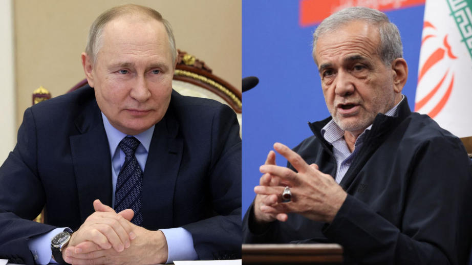 Putin Urges Immediate Ceasefire in West Asia During Call With Iran’s President