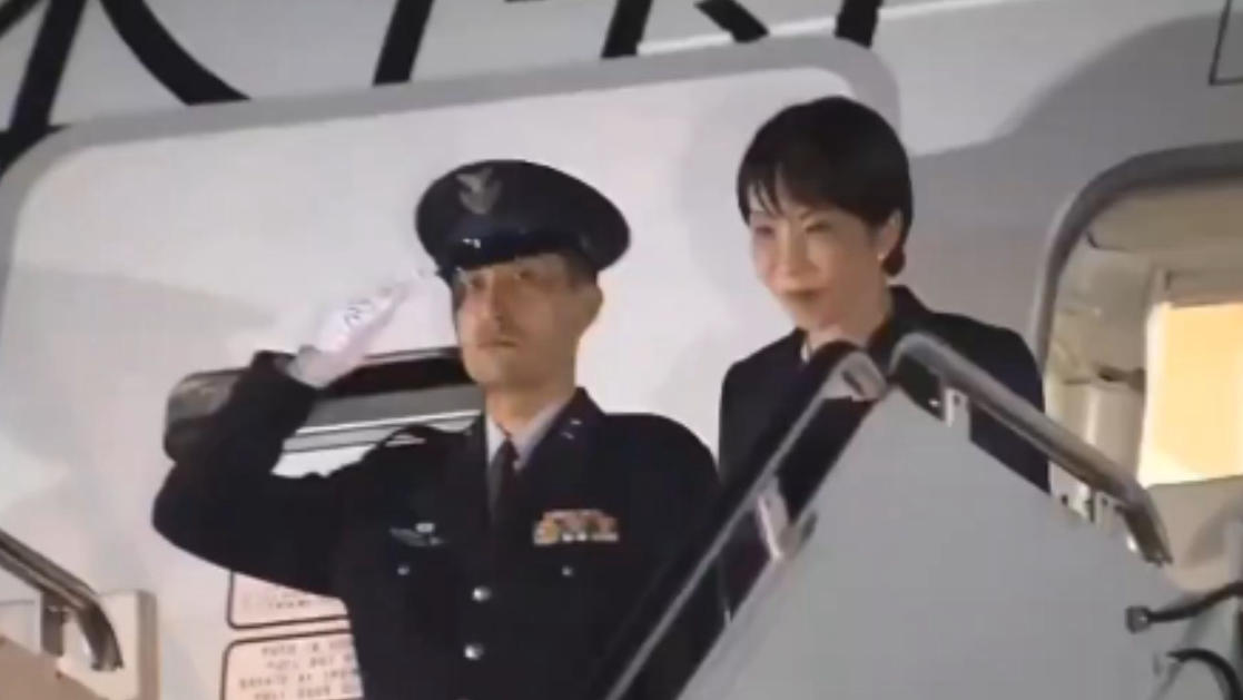 Takaichi Arrives in US for Key Talks on Iran Crisis and Trade Ties