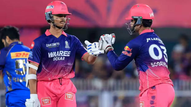 IPL 2026 Jaiswal, Sooryavanshi Power Rajasthan Royals to Dominant Win Over MI