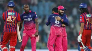 IPL 2026 Rajasthan Royals Beat LSG by 40 Runs to Climb to Second Spot