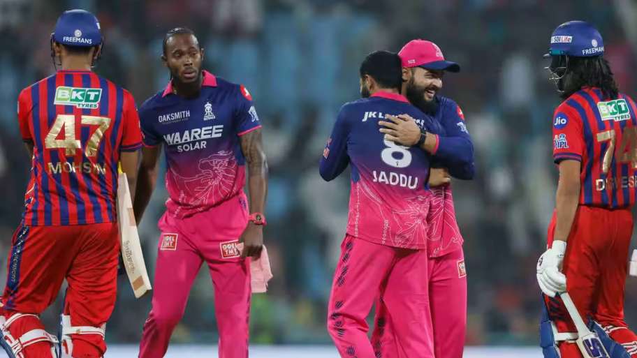 IPL 2026 Rajasthan Royals Beat LSG by 40 Runs to Climb to Second Spot