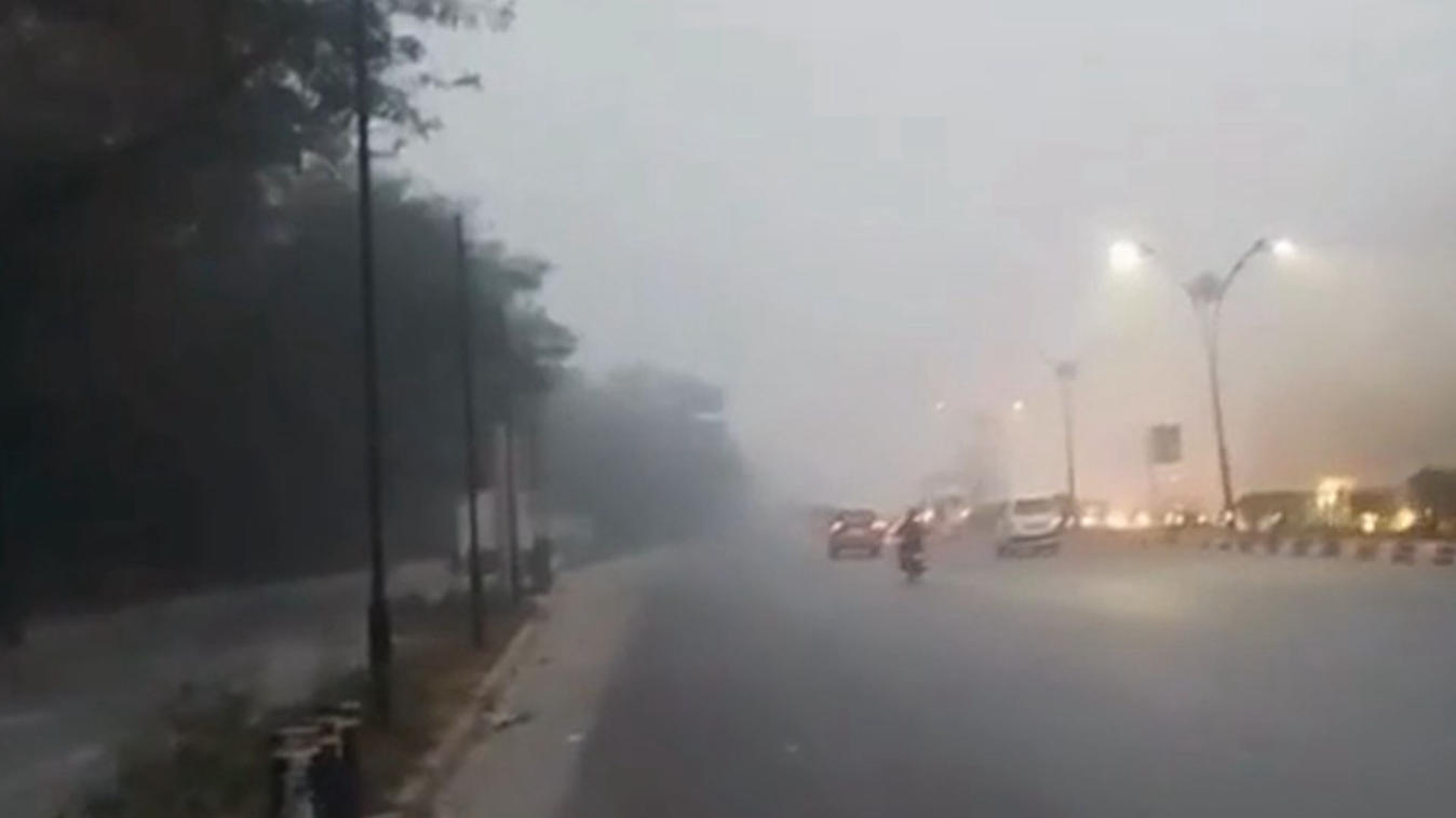 Rare April Fog Blankets Delhi-NCR After Rain Spell