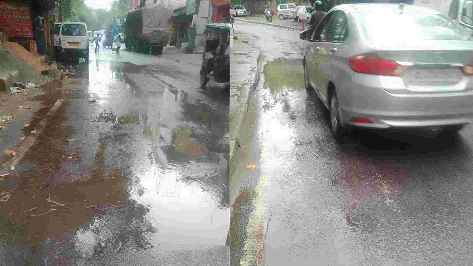 Delhi Weather Update Heavy Rain Dust Storm and Strong Winds Hit NCR After Scorching Heat