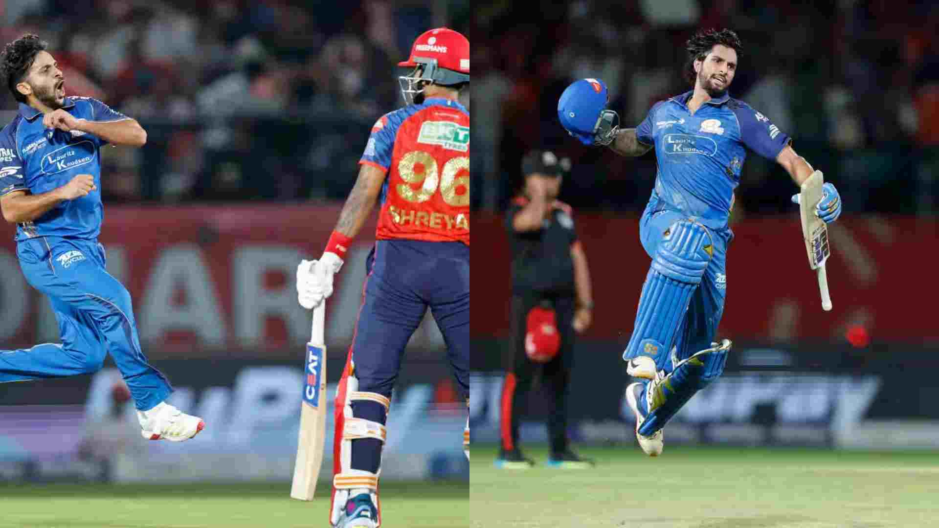 IPL 2026 Tilak Varma Powers Mumbai Indians to Thrilling Win Over Punjab Kings in Dharamshala