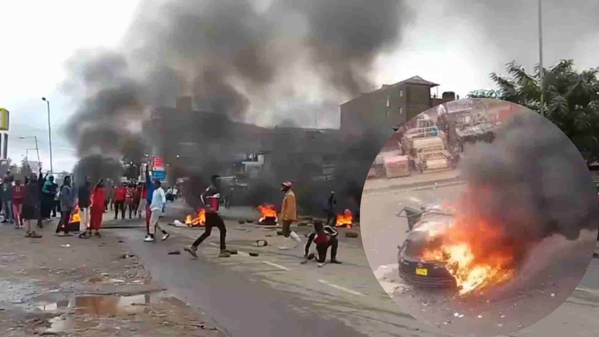 Kenya Hit by Nationwide Unrest Over Rising Fuel Prices