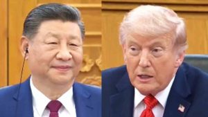 Xi Warns Trump of ‘Conflict’ Over Taiwan During Beijing Summit