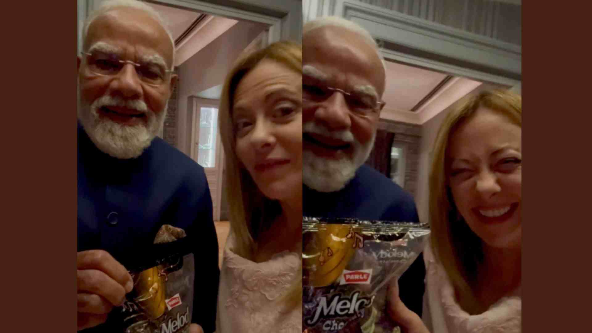 ‘Melodi’ Moment Goes Viral as Modi Gifts Melody Toffees to Meloni