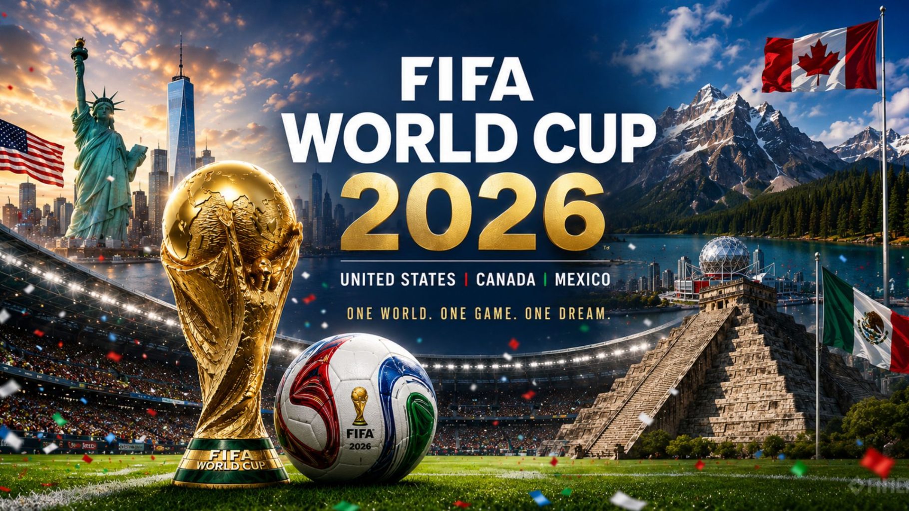 3 Host Nations, 48 Teams, Endless Storylines The FIFA World Cup 2026 Arrives