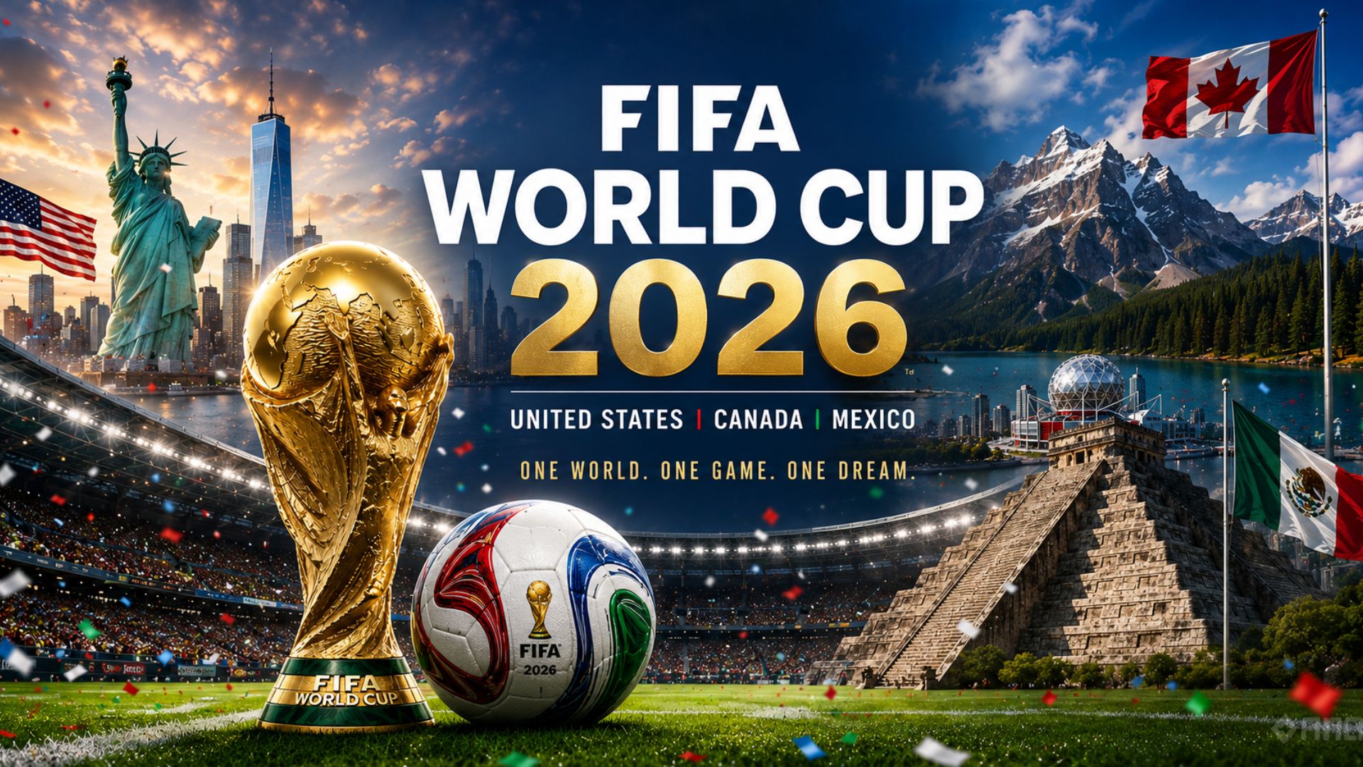 3 Host Nations, 48 Teams, Endless Storylines The FIFA World Cup 2026 Arrives