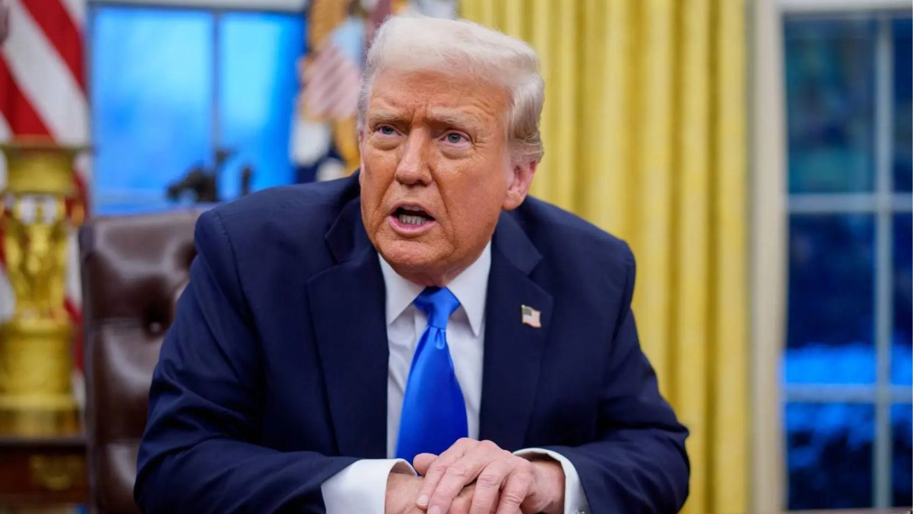 Donald Trump Estimates Iran Has 21-22% of Missile Stockpile Remaining