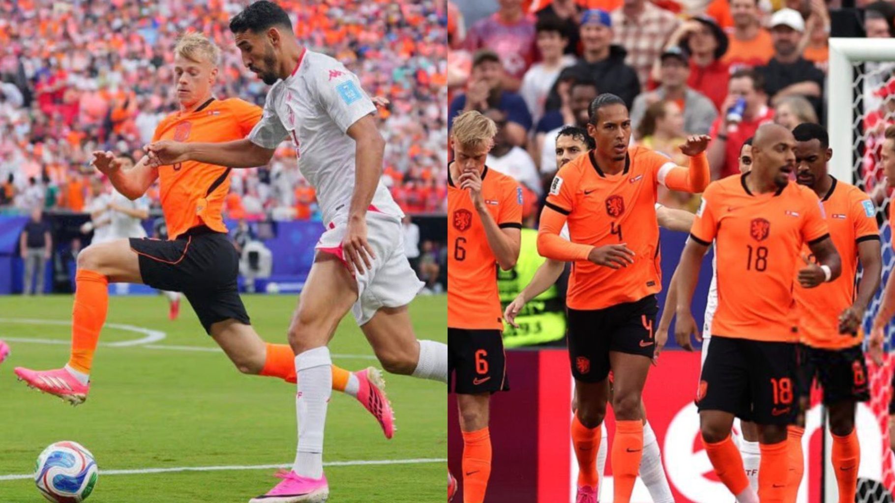 FIFA World Cup 2026 Netherlands Top Group F With Comfortable Win Over Tunisia