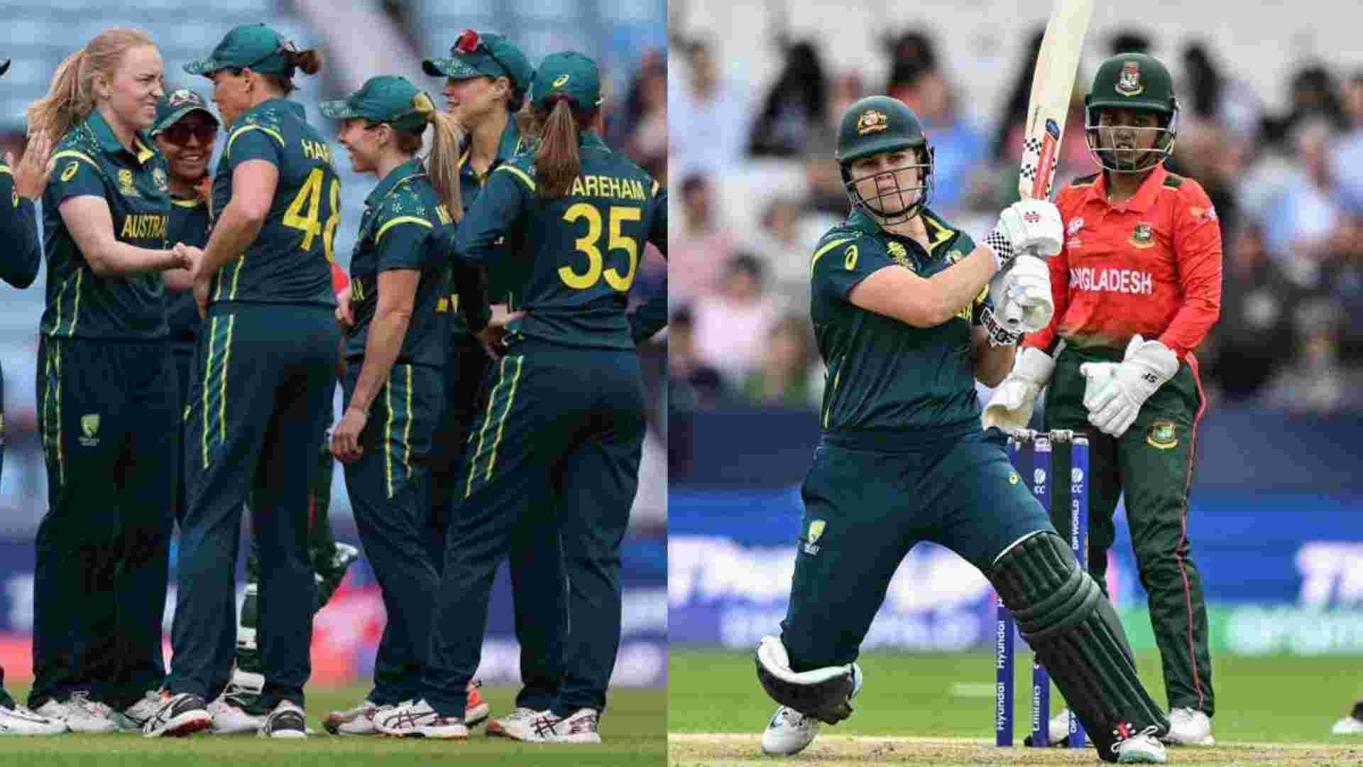 ICC Women's T20 World Cup 2026 All-Round Australia Women Destroy Bangladesh in One-Sided Clash