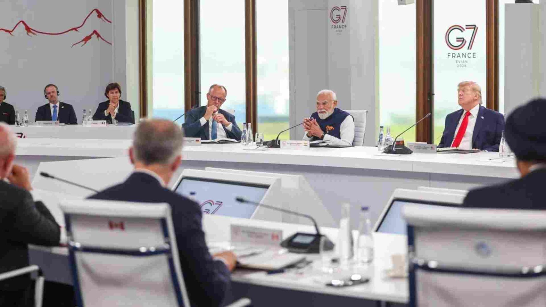 Modi Stresses Maritime Security and Global Trust During G7 Address