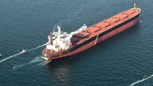 Oil Tanker Carrying Indian Sailors Hit by Drones Near Strait of Hormuz; All Crew Members Rescued