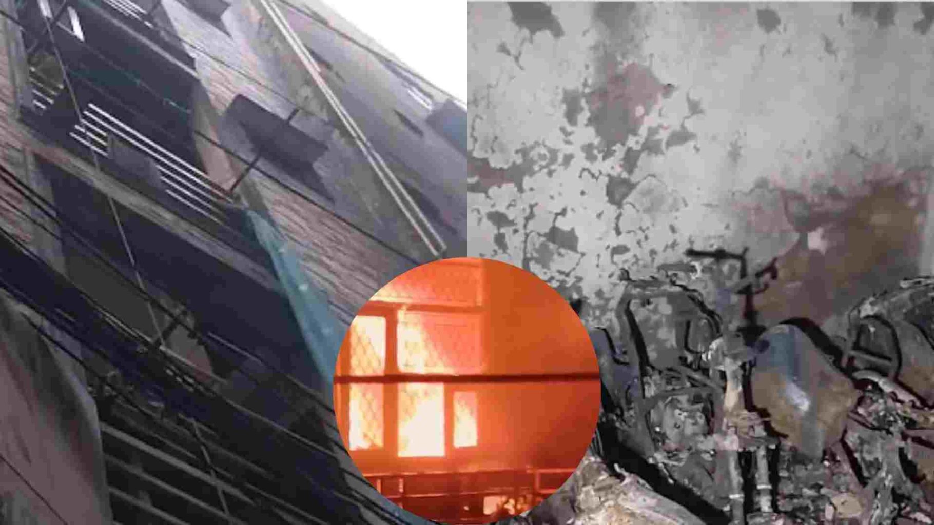 Three Killed After Early-Morning Fire Engulfs Multi-Storey Building in Delhi's Tughlakabad