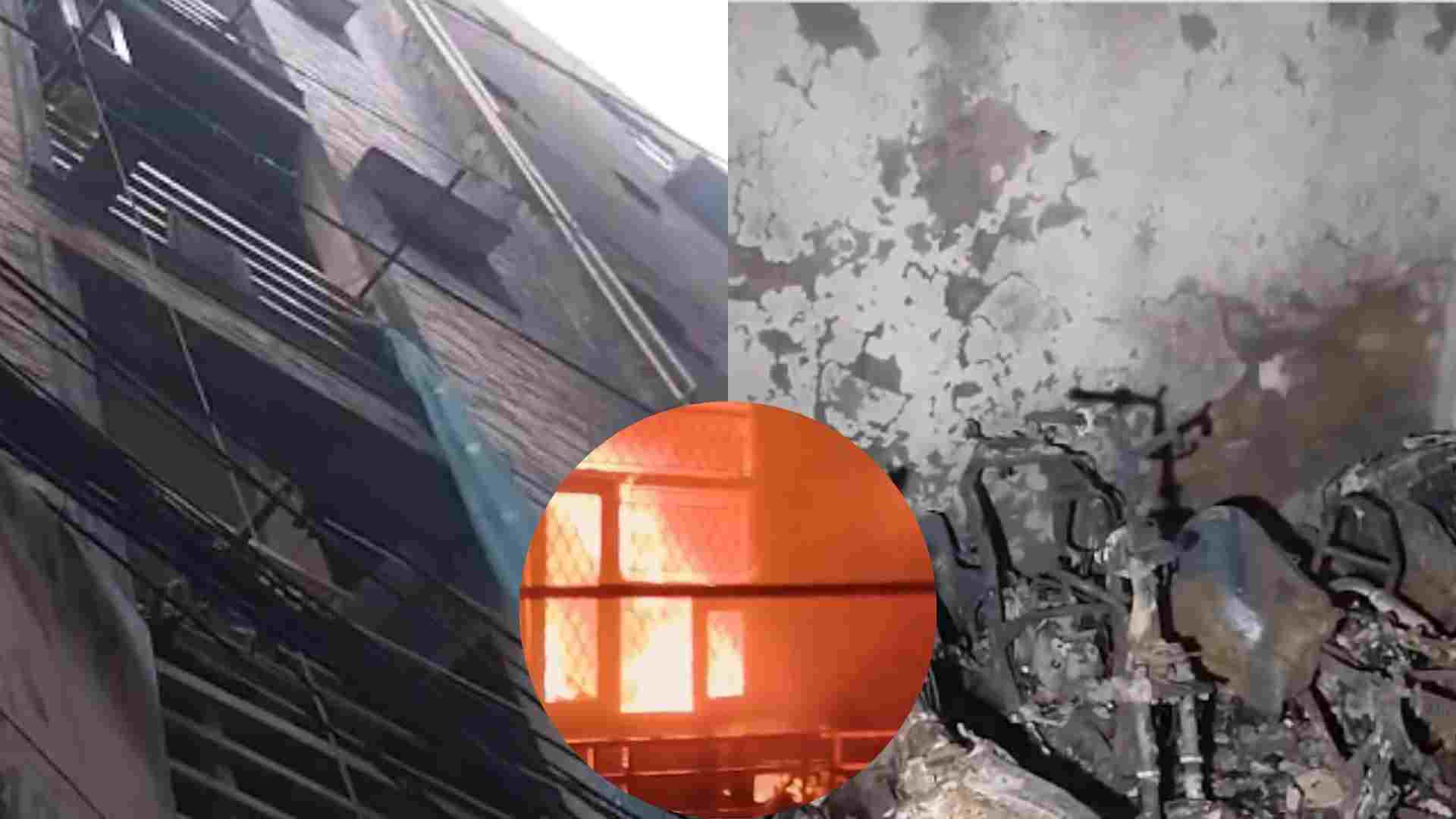 Three Killed After Early-Morning Fire Engulfs Multi-Storey Building in Delhi's Tughlakabad