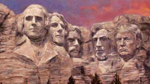 Trump Revives Mount Rushmore Debate With AI-Generated Image