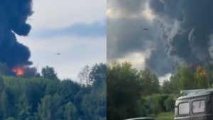 Ukraine Strikes Russian Chemical Plant and Fuel Depot in Fresh Drone Attacks