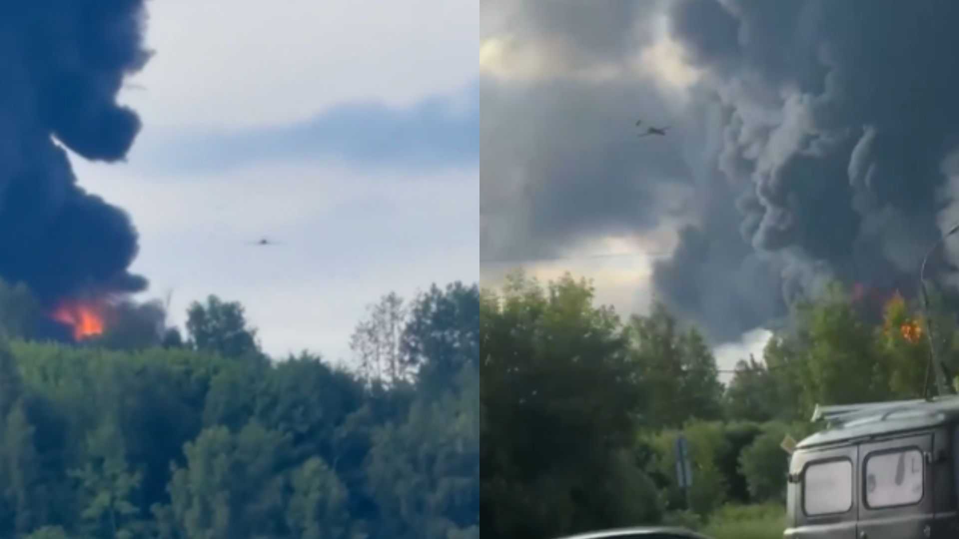 Ukraine Strikes Russian Chemical Plant and Fuel Depot in Fresh Drone Attacks Ukraine Strikes Russian Chemical Plant and Fuel Depot in Fresh Drone Attacks