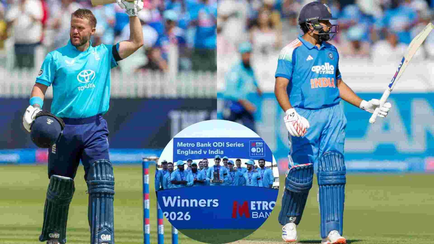 England Beat India by 27 Runs at Lord's to Seal ODI Series 2-1