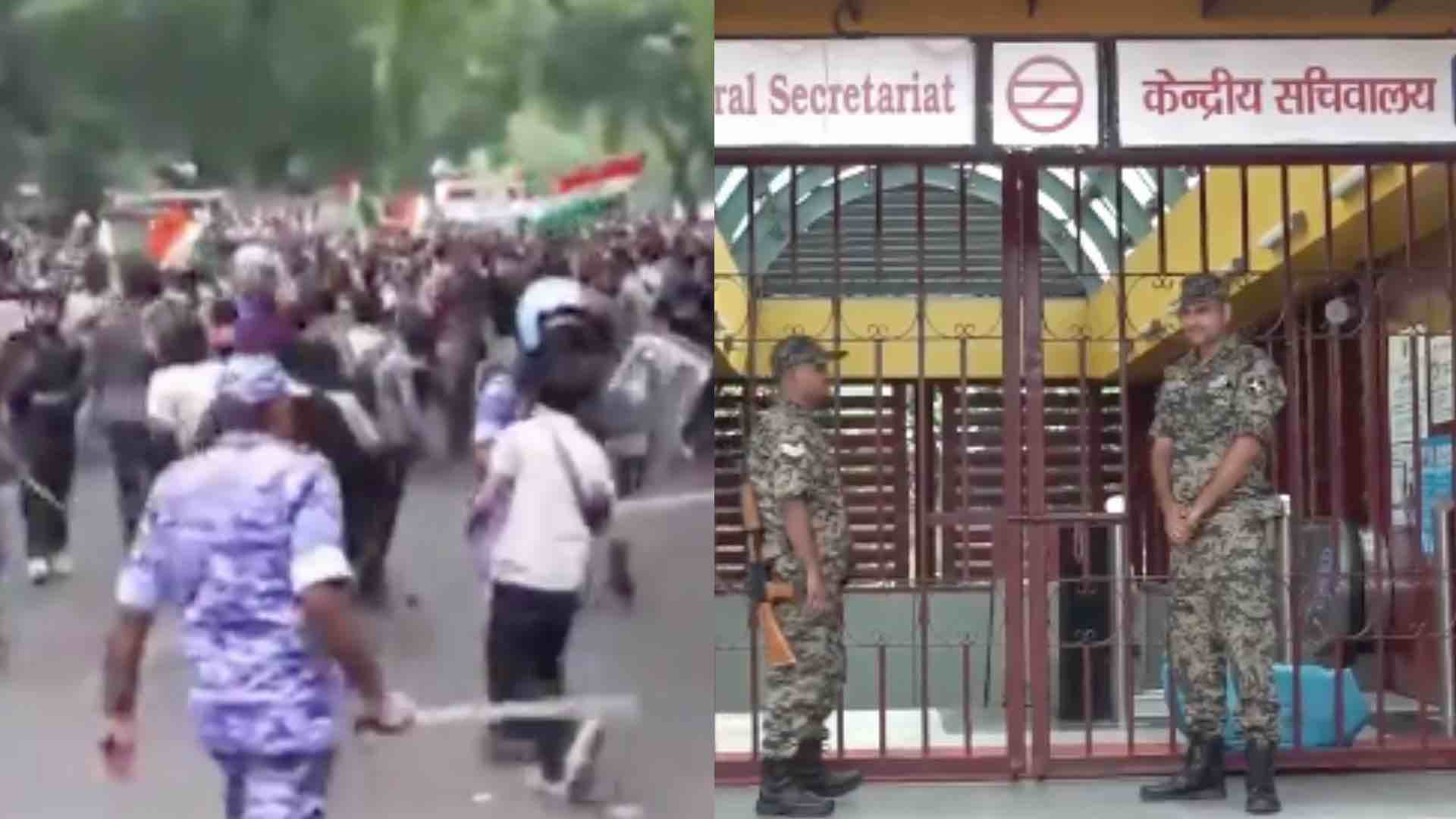 Heavy Police Deployment, Metro Closures Continue Amid Ongoing CJP Protest