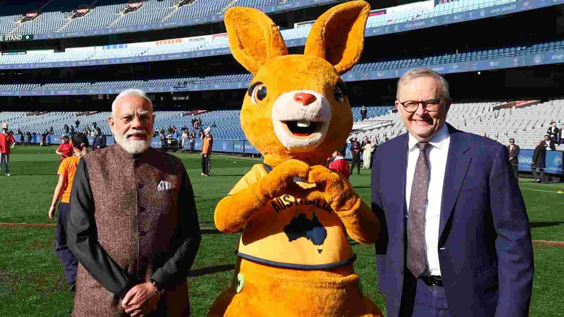 PM Modi, Albanese Visit Melbourne Cricket Ground After Landmark Bilateral Talks PM Modi, Albanese Visit Melbourne Cricket Ground After Landmark Bilateral Talks