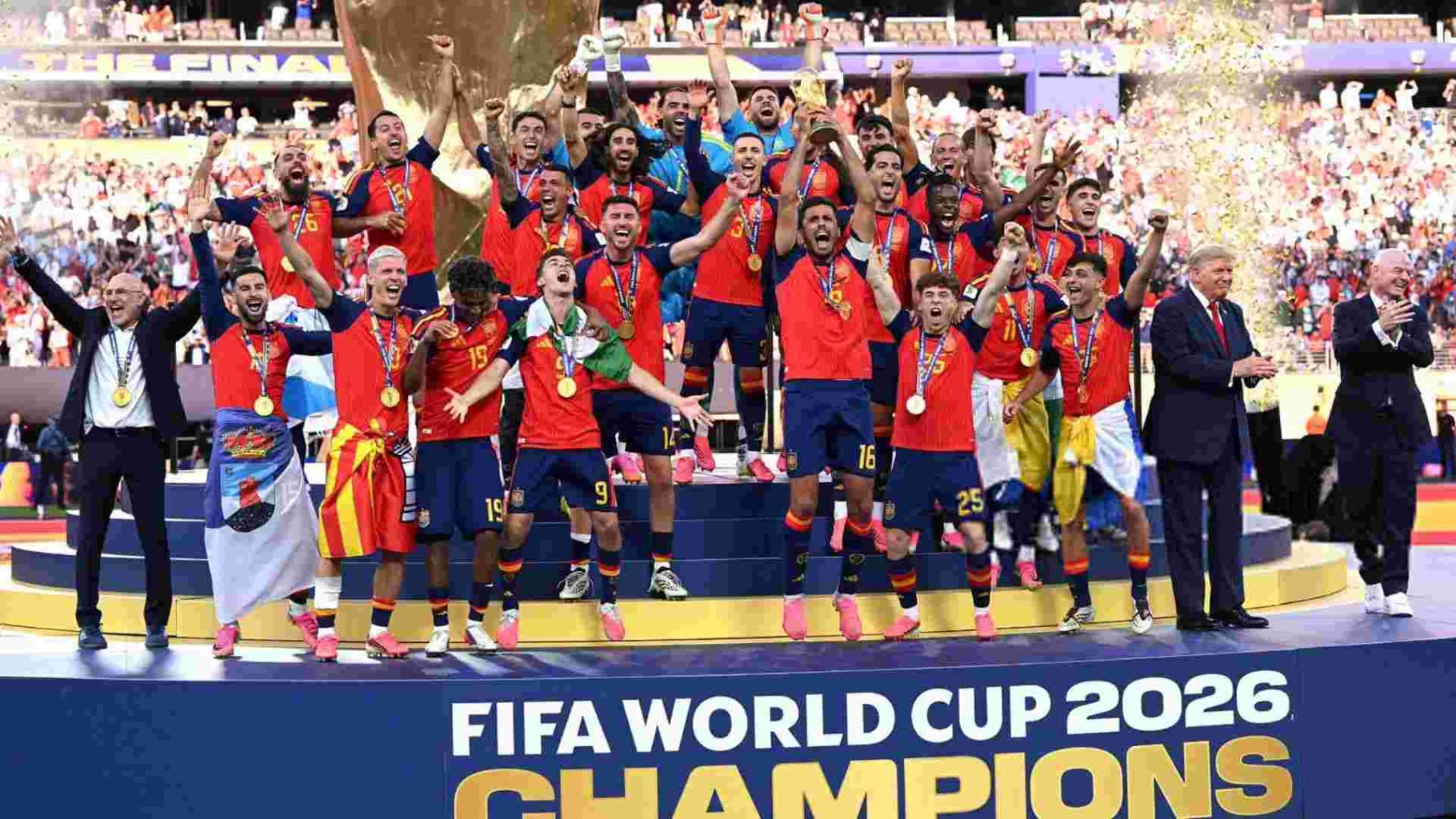Spain Defeat Argentina to Lift FIFA World Cup 2026 Trophy