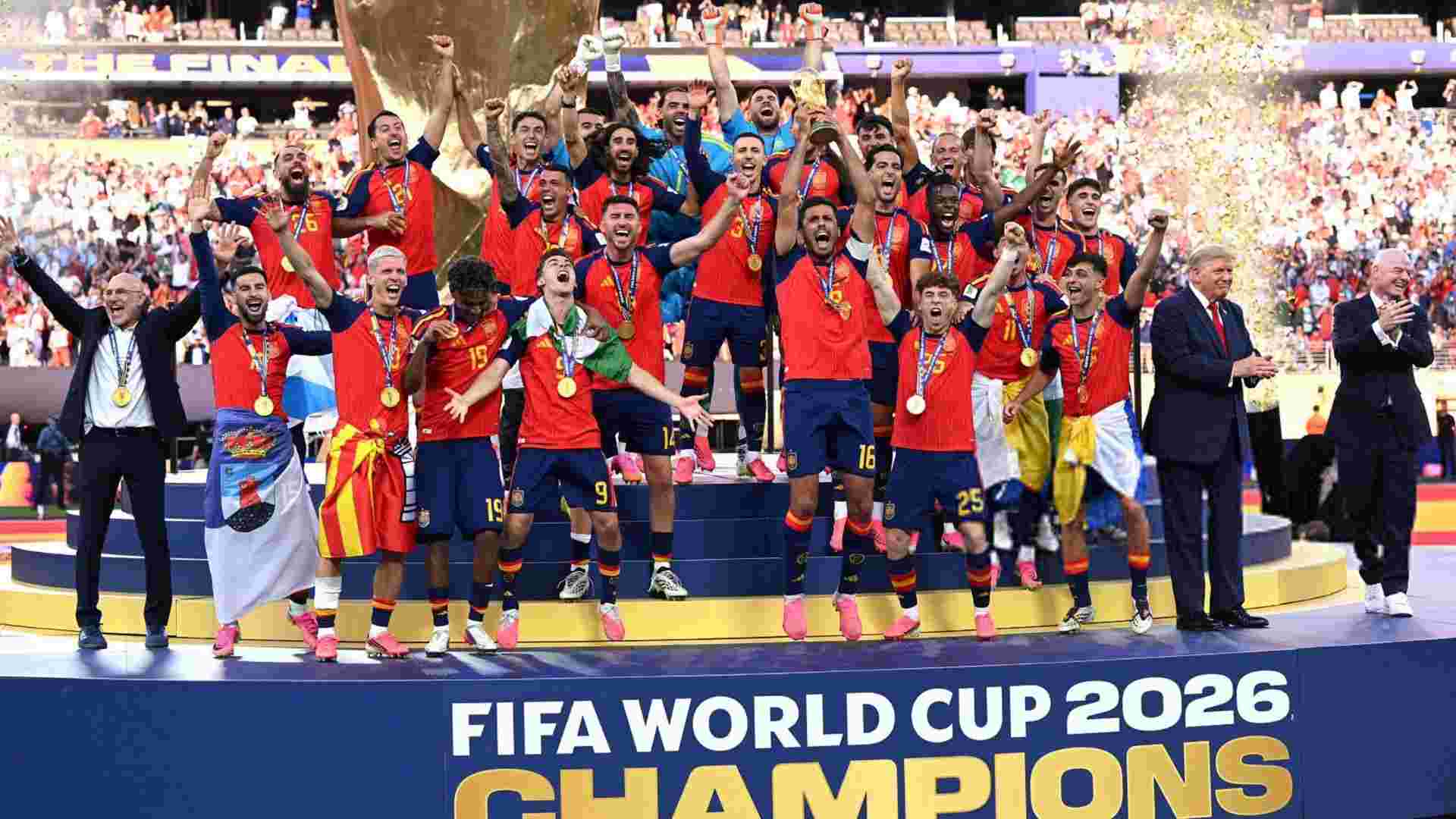 Spain Defeat Argentina to Lift FIFA World Cup 2026 Trophy Spain Defeat Argentina to Lift FIFA World Cup 2026 Trophy