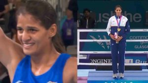 CWG 2026 India's Jaismine Lamboria Strikes Gold in Women's 57kg Boxing Final