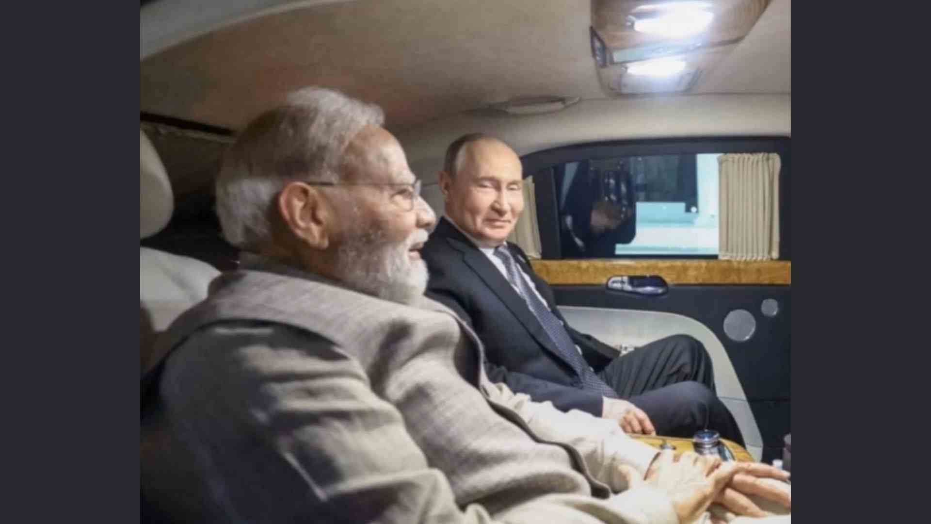 PM Modi and Putin Share Car Ride After Bilateral Talks in Kyrgyzstan