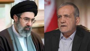 Pezeshkian Meets Mojtaba Khamenei Amid Reports Over Supreme Leader’s Health