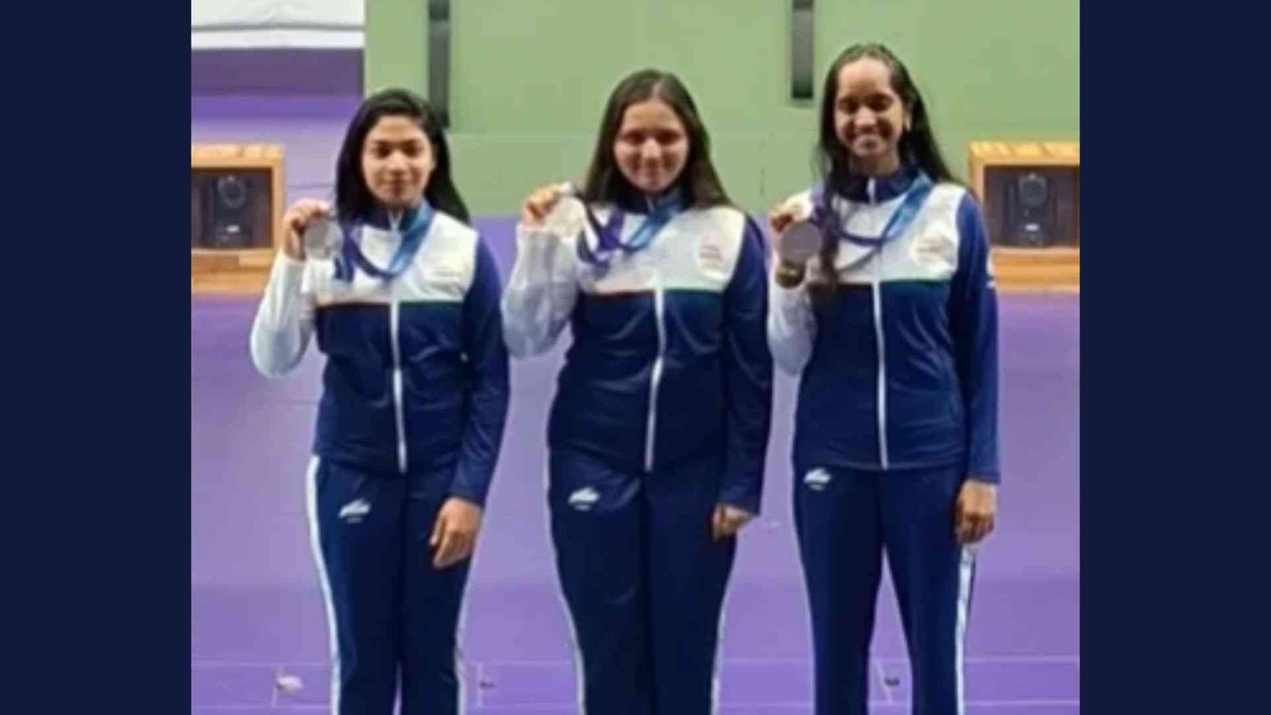Asian Games 2026 India Claims Silver in Women’s 50m Rifle 3 Positions Team Event
